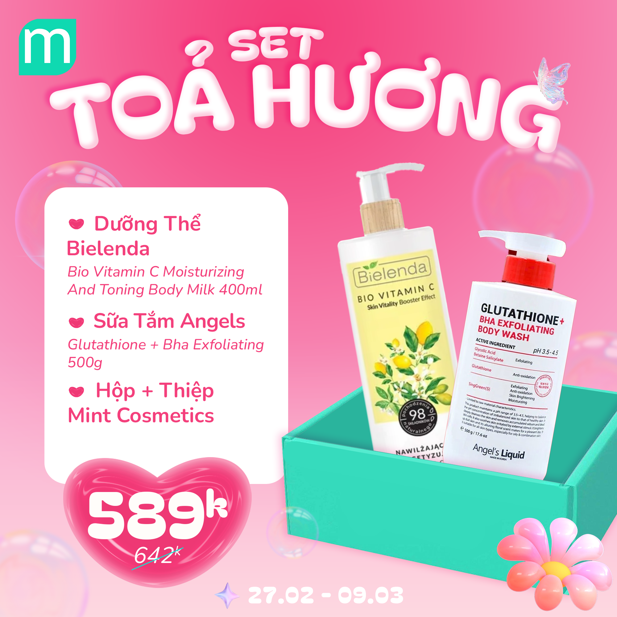 TẤT CẢ YÊU THƯƠNG – TẶNG NỬA THẾ GIỚI – SET QUÀ 8/3