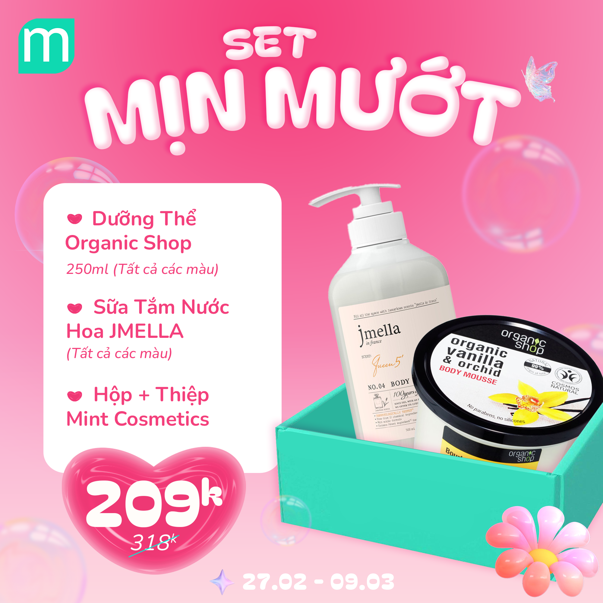 TẤT CẢ YÊU THƯƠNG – TẶNG NỬA THẾ GIỚI – SET QUÀ 8/3