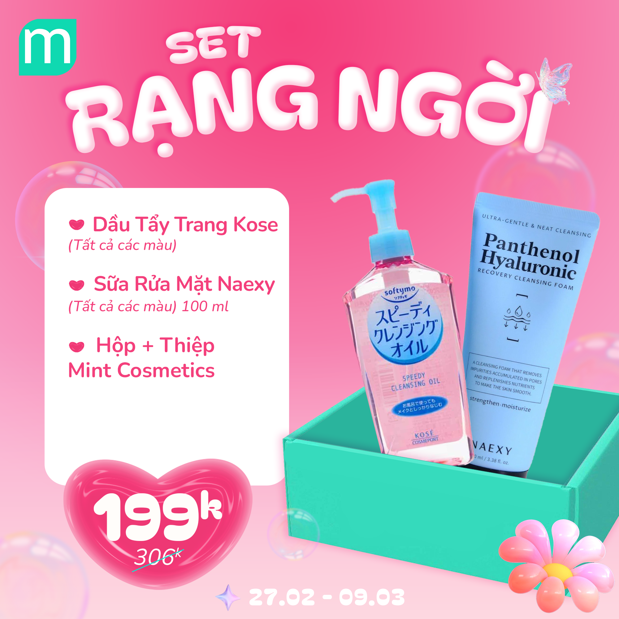 TẤT CẢ YÊU THƯƠNG – TẶNG NỬA THẾ GIỚI – SET QUÀ 8/3
