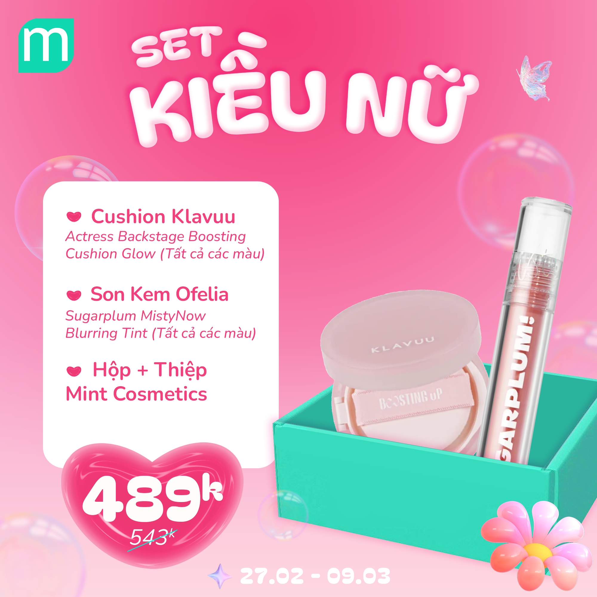 TẤT CẢ YÊU THƯƠNG – TẶNG NỬA THẾ GIỚI – SET QUÀ 8/3