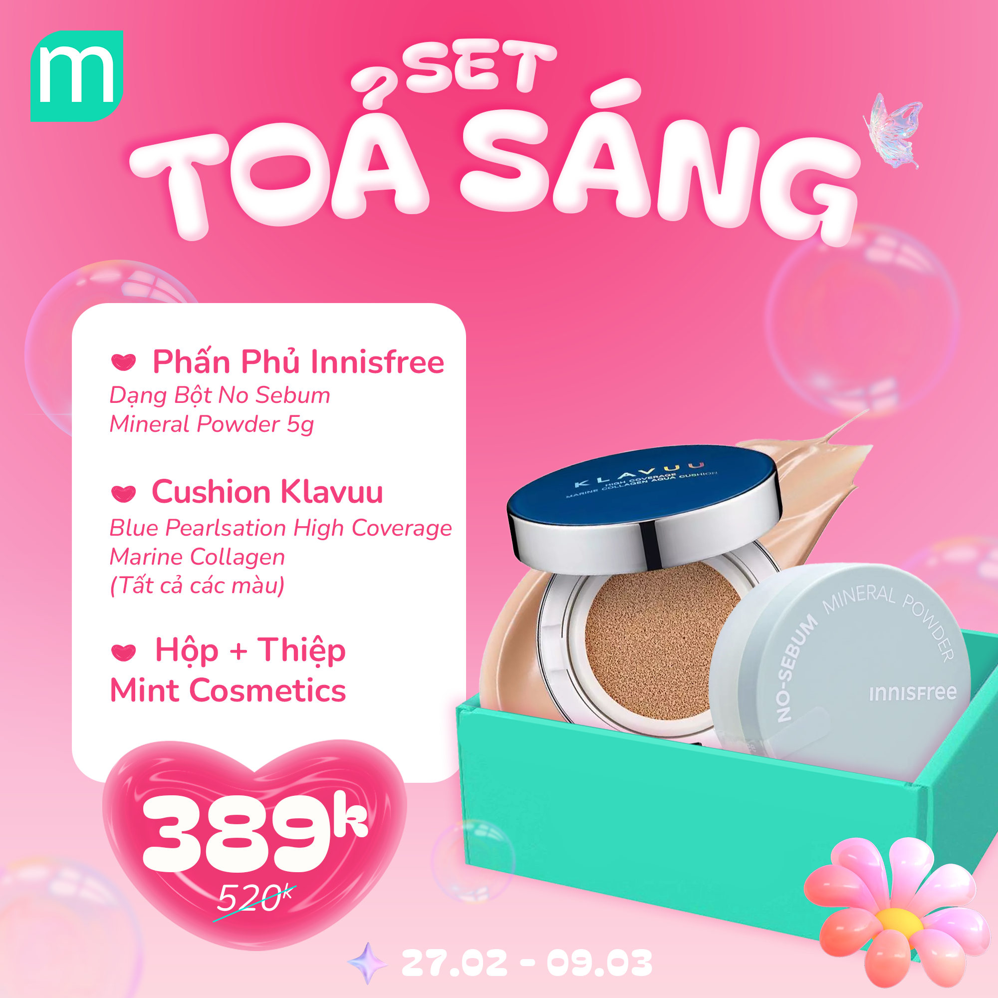 TẤT CẢ YÊU THƯƠNG – TẶNG NỬA THẾ GIỚI – SET QUÀ 8/3