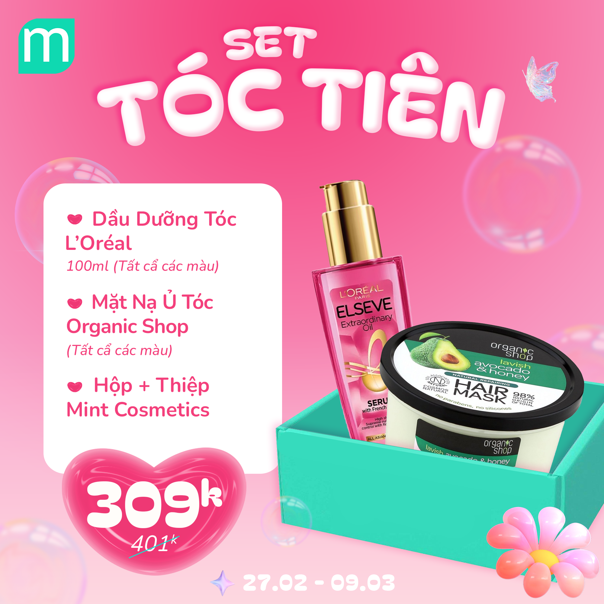 TẤT CẢ YÊU THƯƠNG – TẶNG NỬA THẾ GIỚI – SET QUÀ 8/3