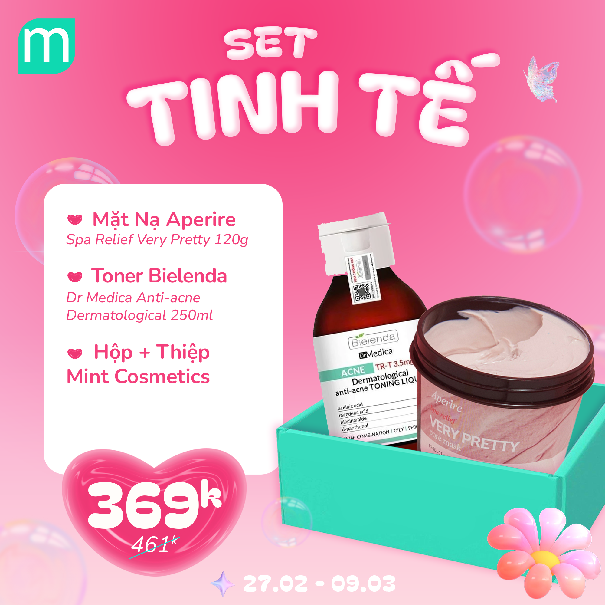 TẤT CẢ YÊU THƯƠNG – TẶNG NỬA THẾ GIỚI – SET QUÀ 8/3
