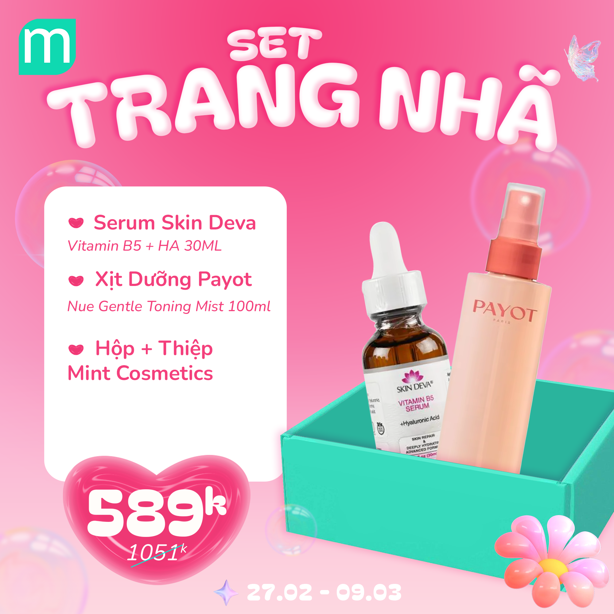 TẤT CẢ YÊU THƯƠNG – TẶNG NỬA THẾ GIỚI – SET QUÀ 8/3