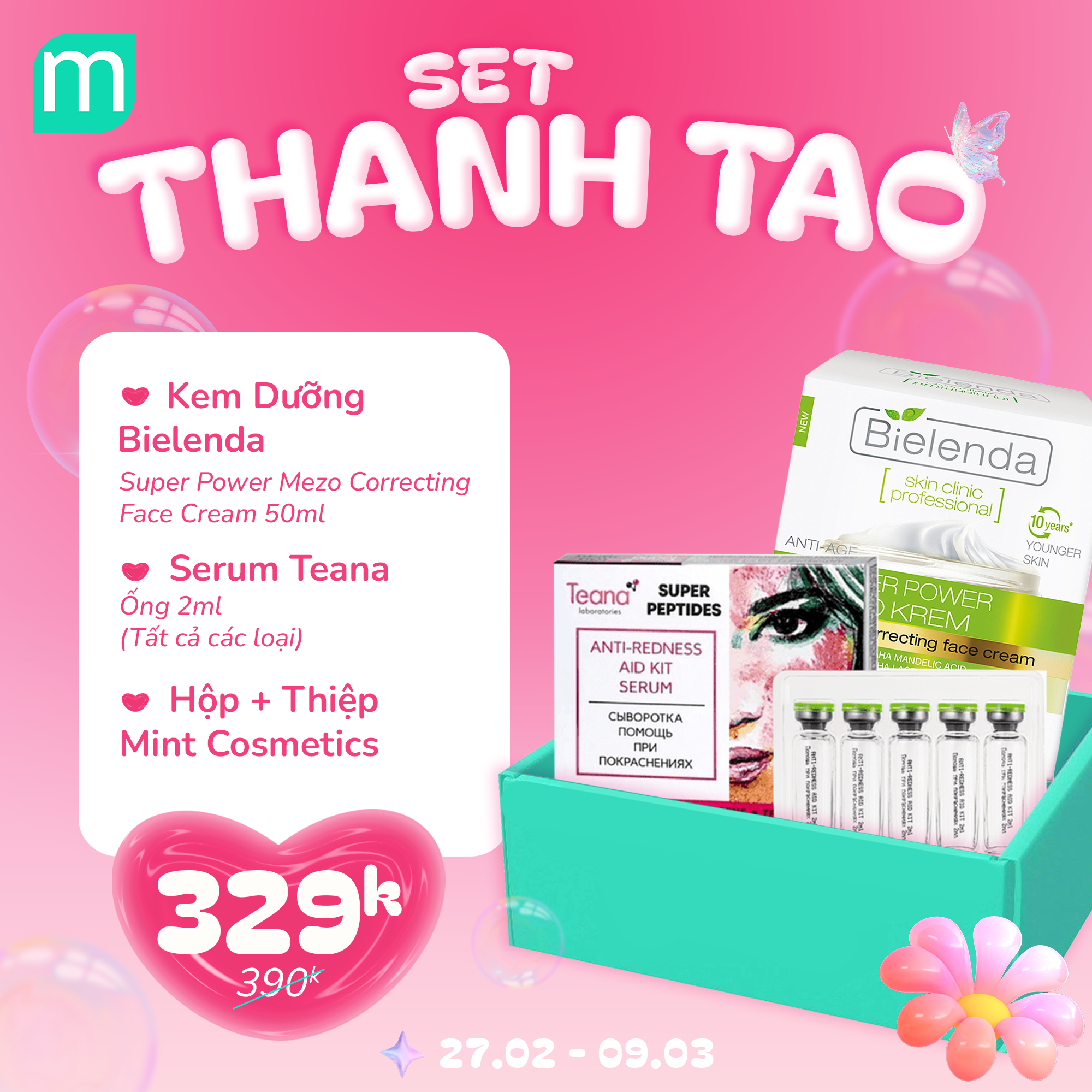 TẤT CẢ YÊU THƯƠNG – TẶNG NỬA THẾ GIỚI – SET QUÀ 8/3