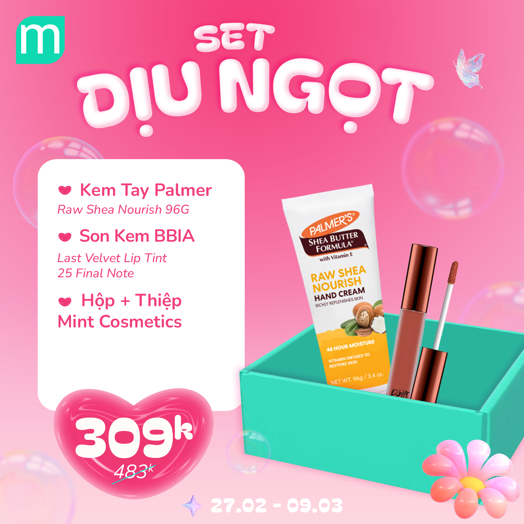 TẤT CẢ YÊU THƯƠNG – TẶNG NỬA THẾ GIỚI – SET QUÀ 8/3