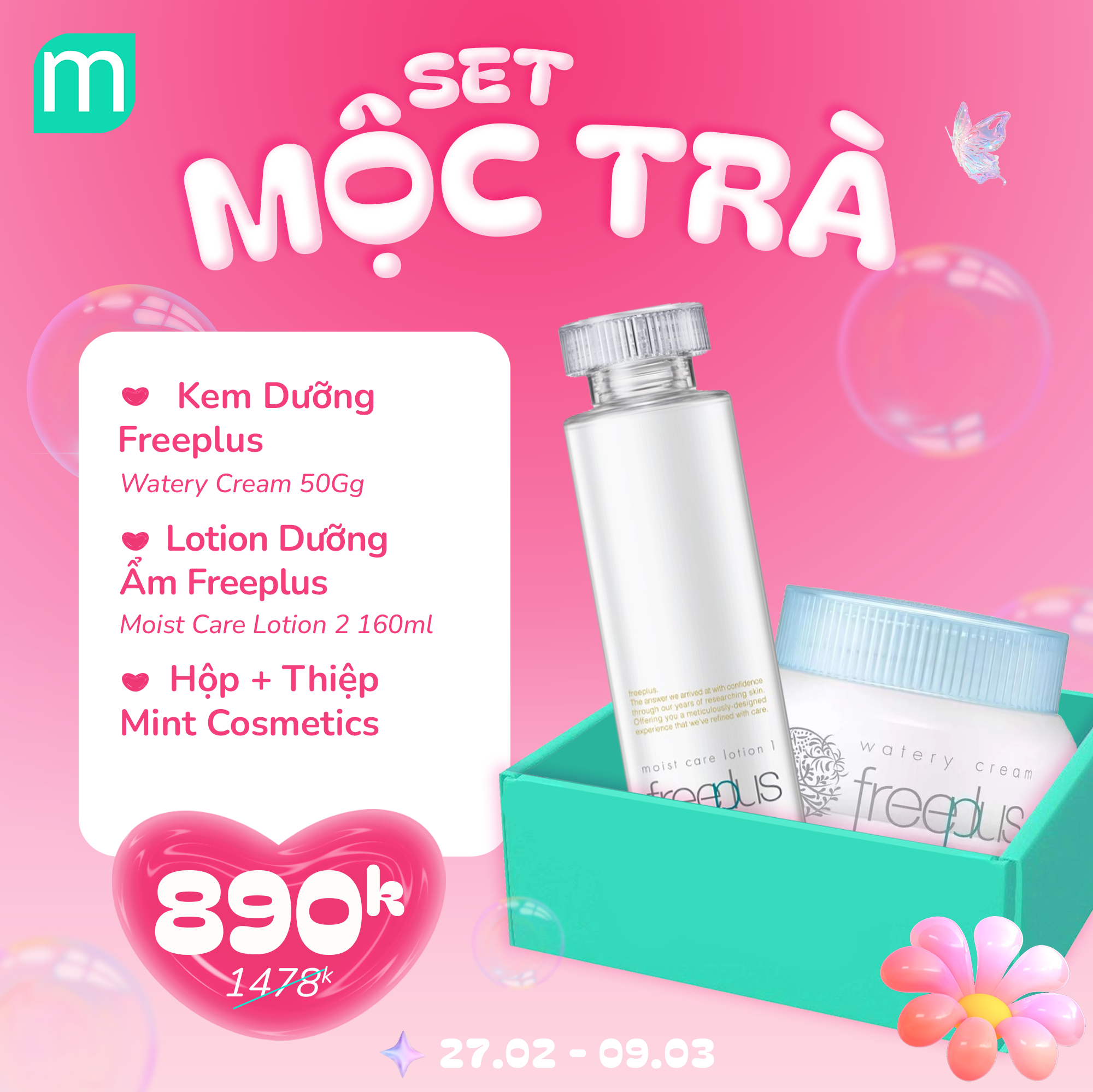 TẤT CẢ YÊU THƯƠNG – TẶNG NỬA THẾ GIỚI – SET QUÀ 8/3