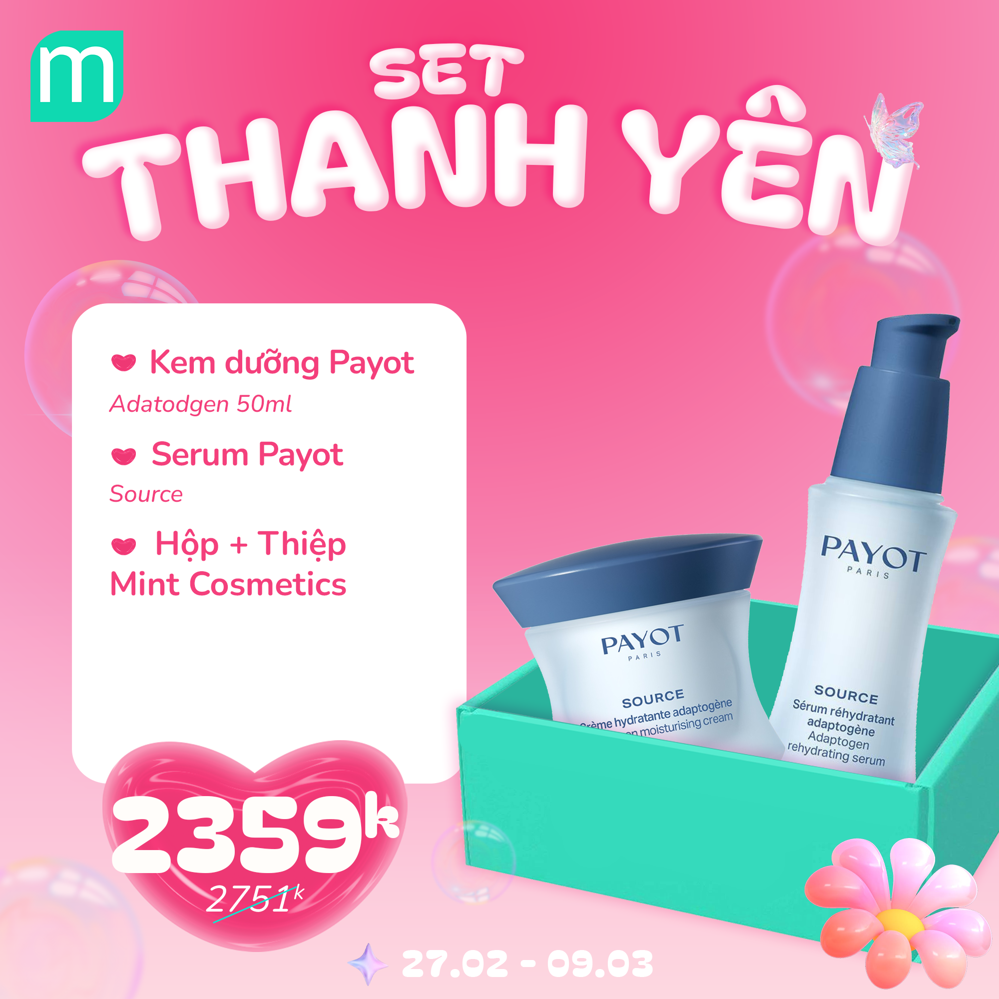 TẤT CẢ YÊU THƯƠNG – TẶNG NỬA THẾ GIỚI – SET QUÀ 8/3