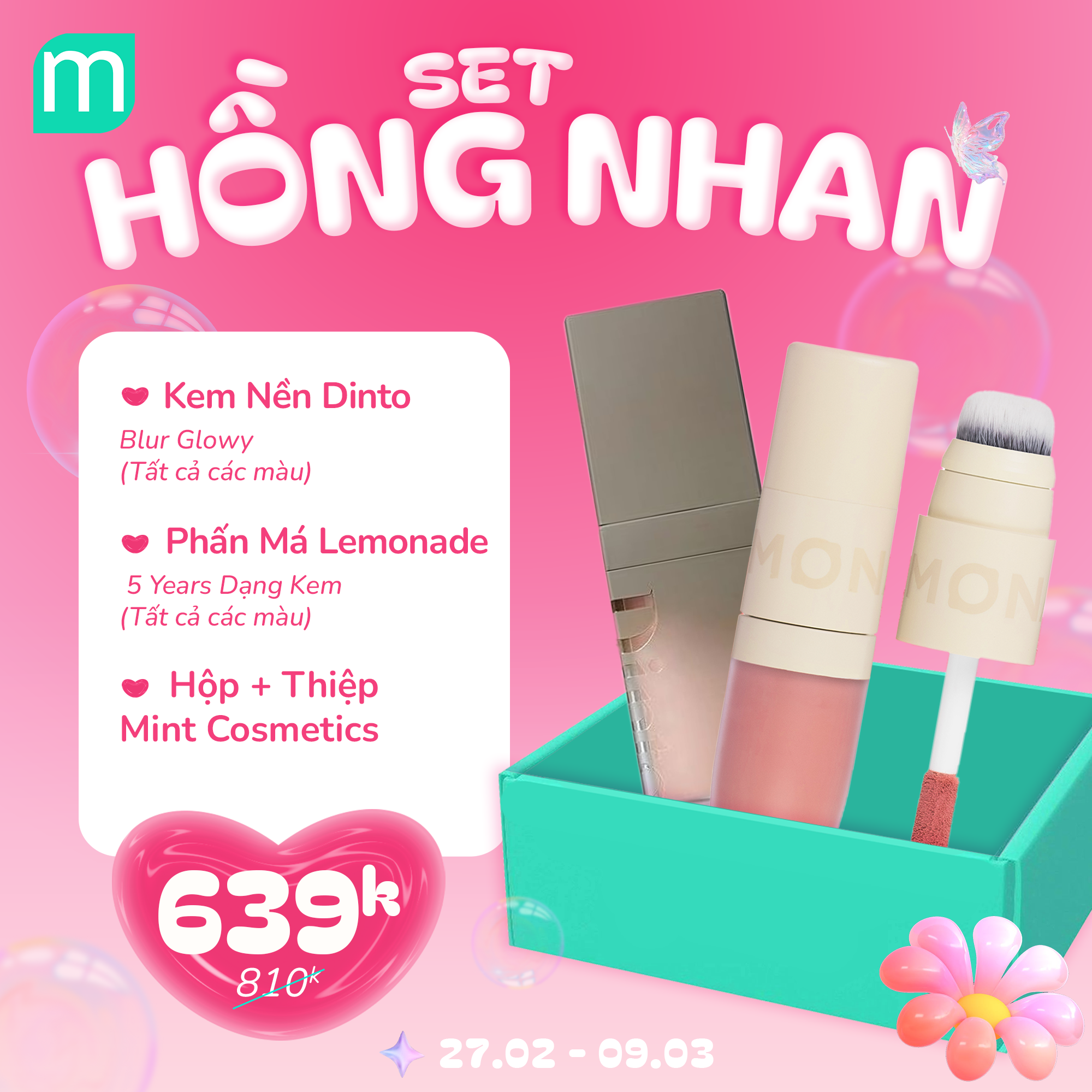 TẤT CẢ YÊU THƯƠNG – TẶNG NỬA THẾ GIỚI – SET QUÀ 8/3