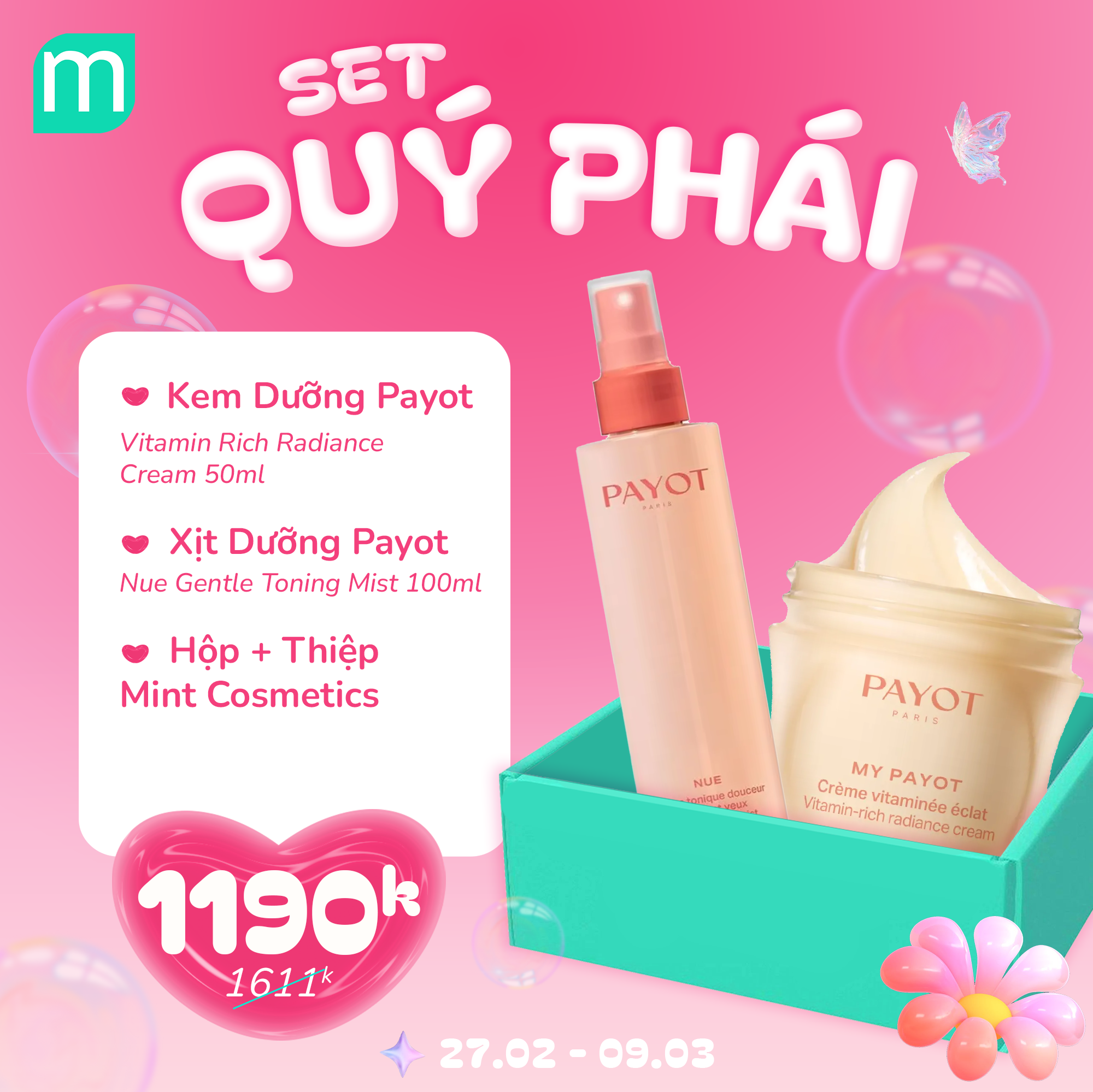 TẤT CẢ YÊU THƯƠNG – TẶNG NỬA THẾ GIỚI – SET QUÀ 8/3