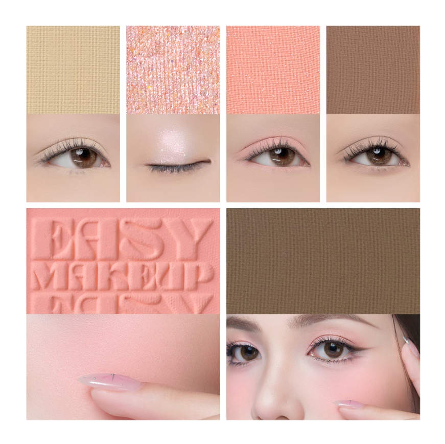 Bảng Mắt Lemonade Aesthetic Multi-task Palette 10.8g Bảng Mắt Lemonade Aesthetic Multi-task Palette 10.8g