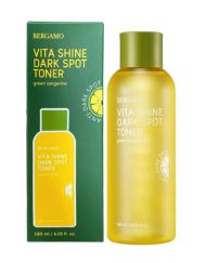 Nước Hoa Hồng Sáng Da Mờ Thâm Bergamo Green Tangerine Vita Shine Dark Spot Toner 180ml