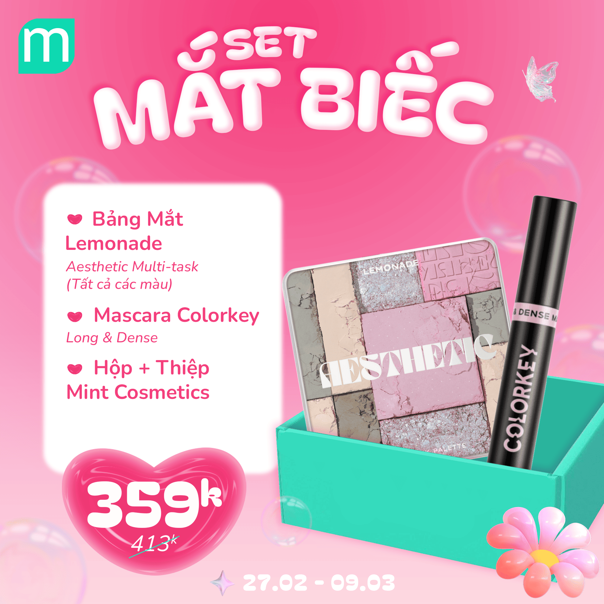 TẤT CẢ YÊU THƯƠNG – TẶNG NỬA THẾ GIỚI – SET QUÀ 8/3