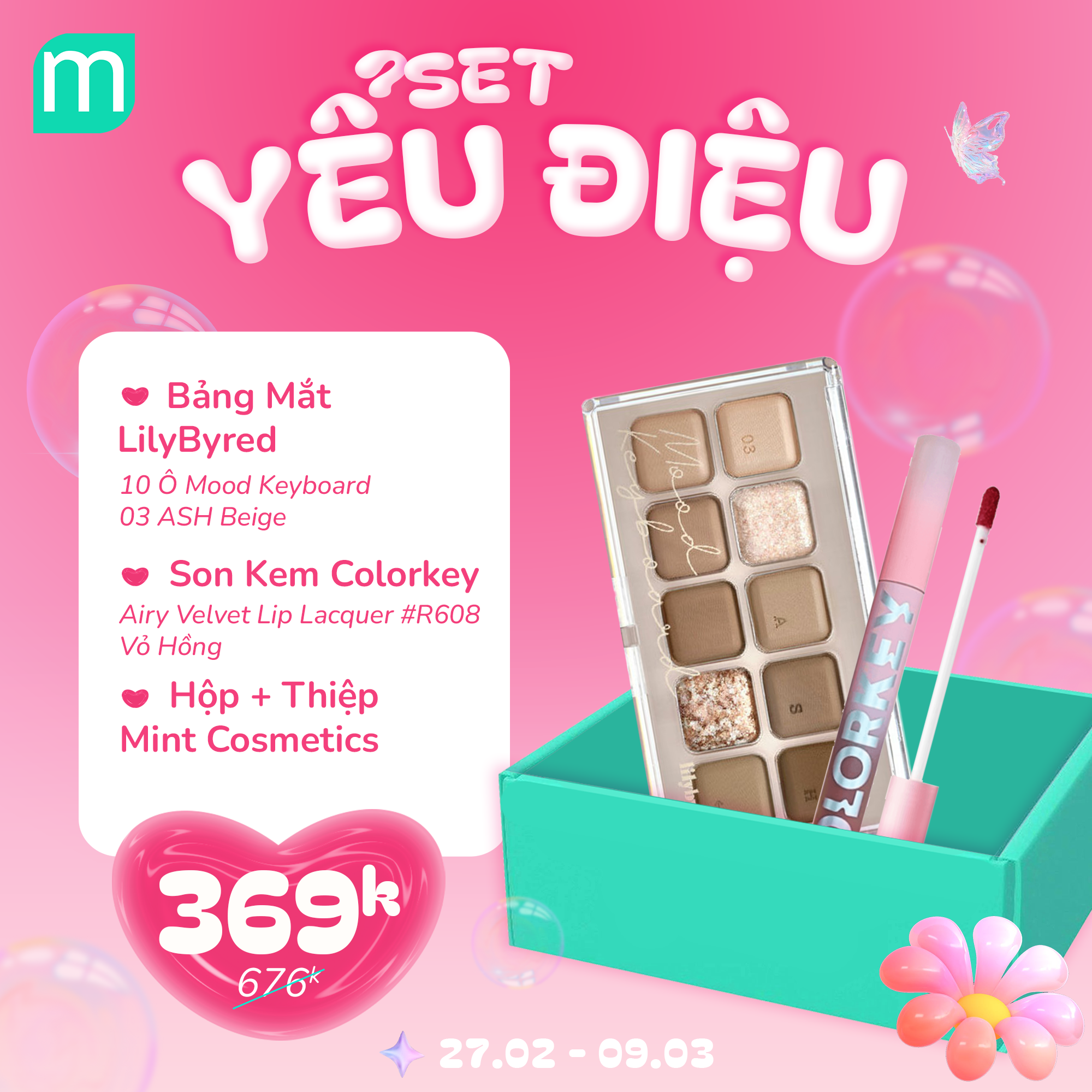 TẤT CẢ YÊU THƯƠNG – TẶNG NỬA THẾ GIỚI – SET QUÀ 8/3