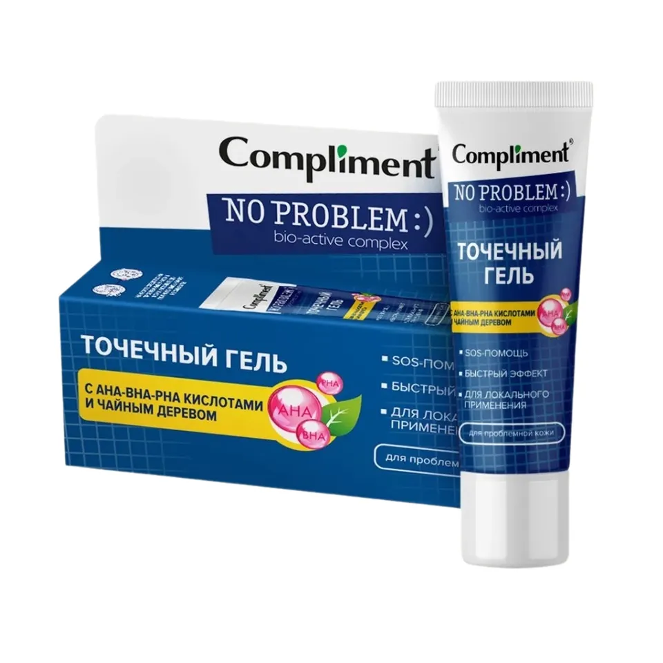 Chấm Mụn Compliment No Problem AHA BHA PHA Tea Tree 25ml
