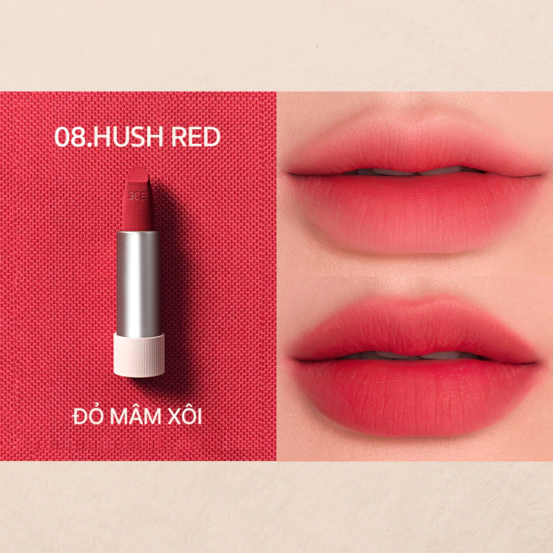 Son Thỏi 3CE Cashmere Hug Lipstick 3.5g Son Thỏi 3CE Cashmere Hug Lipstick 3.5g
