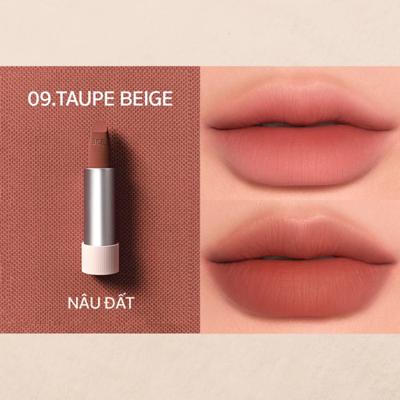 Son Thỏi 3CE Cashmere Hug Lipstick 3.5g Son Thỏi 3CE Cashmere Hug Lipstick 3.5g