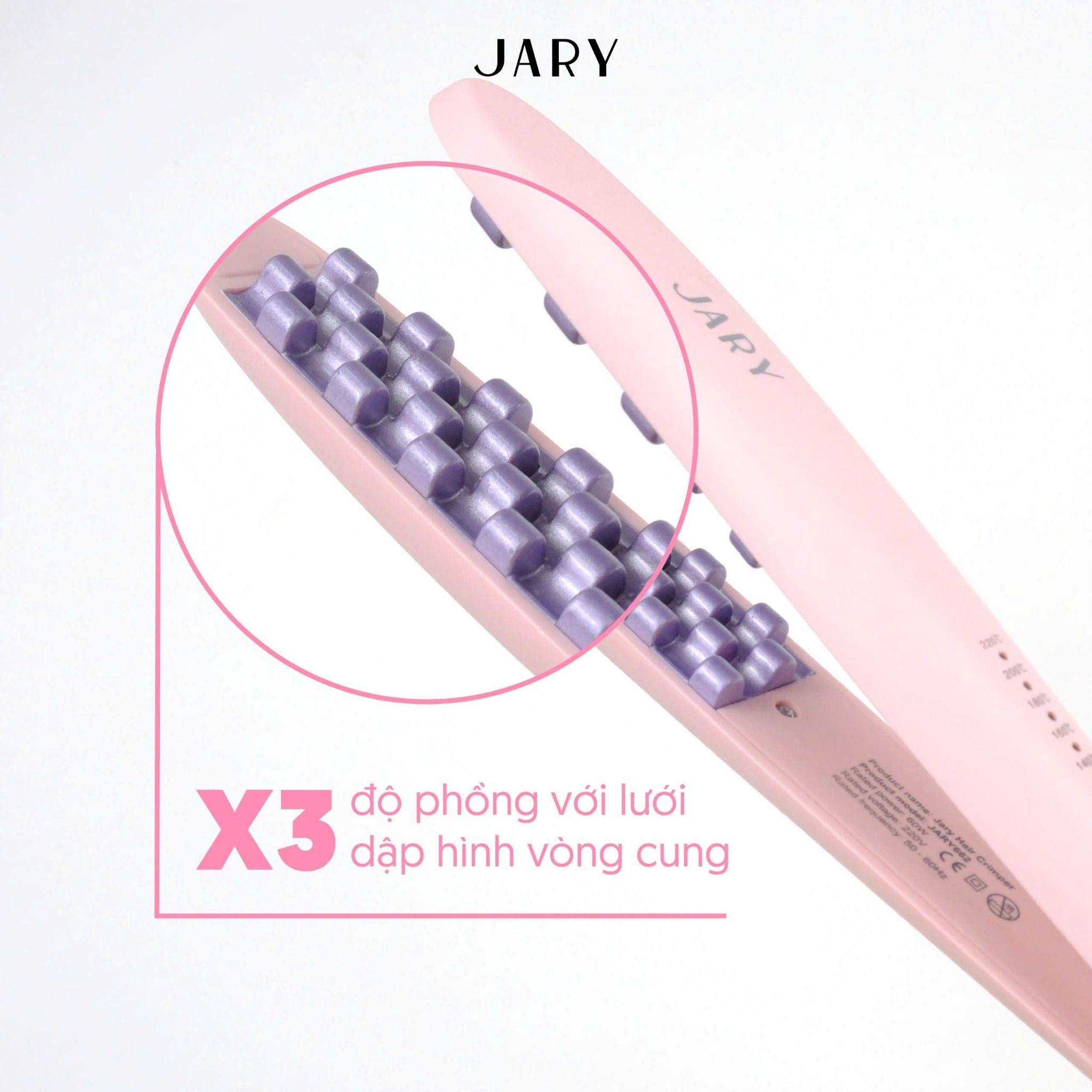 Máy Bấm Tóc Jary Hair Crimper Máy Bấm Tóc Jary Hair Crimper