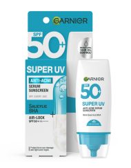 Kem Chống Nắng Kiềm Dầu & Giảm Mụn Garnier Super UV Anti-Acne Serum Sunscreen SPF50+ PA++++ 30ml