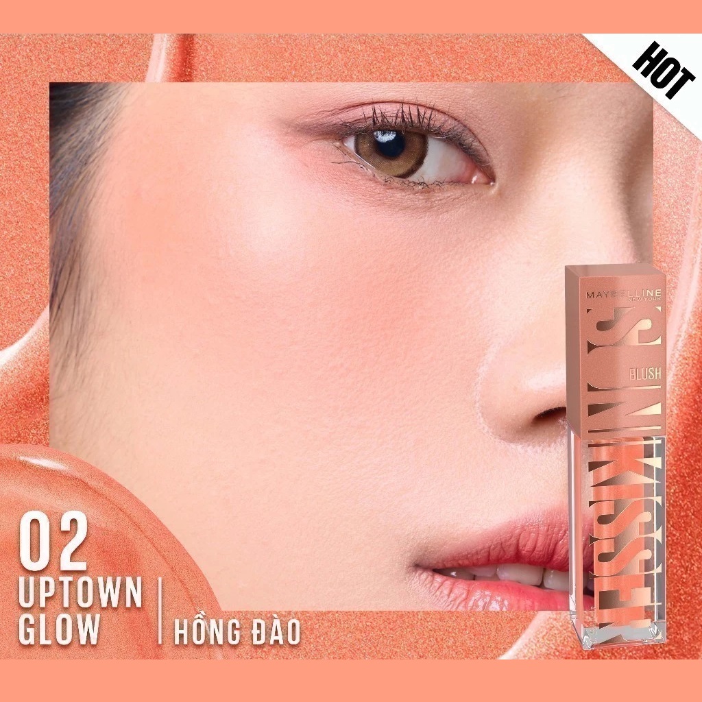 Má Hồng Dạng Kem Maybelline Sunkisser Blush 12H 4.7ml Má Hồng Dạng Kem Maybelline Sunkisser Blush 12H 4.7ml