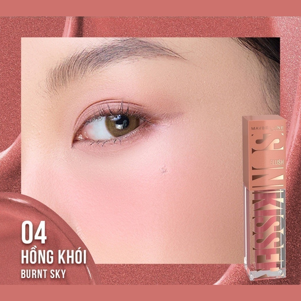 Má Hồng Dạng Kem Maybelline Sunkisser Blush 12H 4.7ml Má Hồng Dạng Kem Maybelline Sunkisser Blush 12H 4.7ml