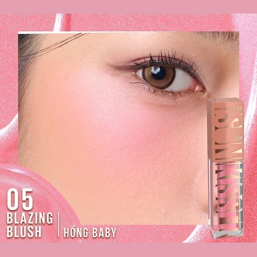 Má Hồng Dạng Kem Maybelline Sunkisser Blush 12H 4.7ml Má Hồng Dạng Kem Maybelline Sunkisser Blush 12H 4.7ml