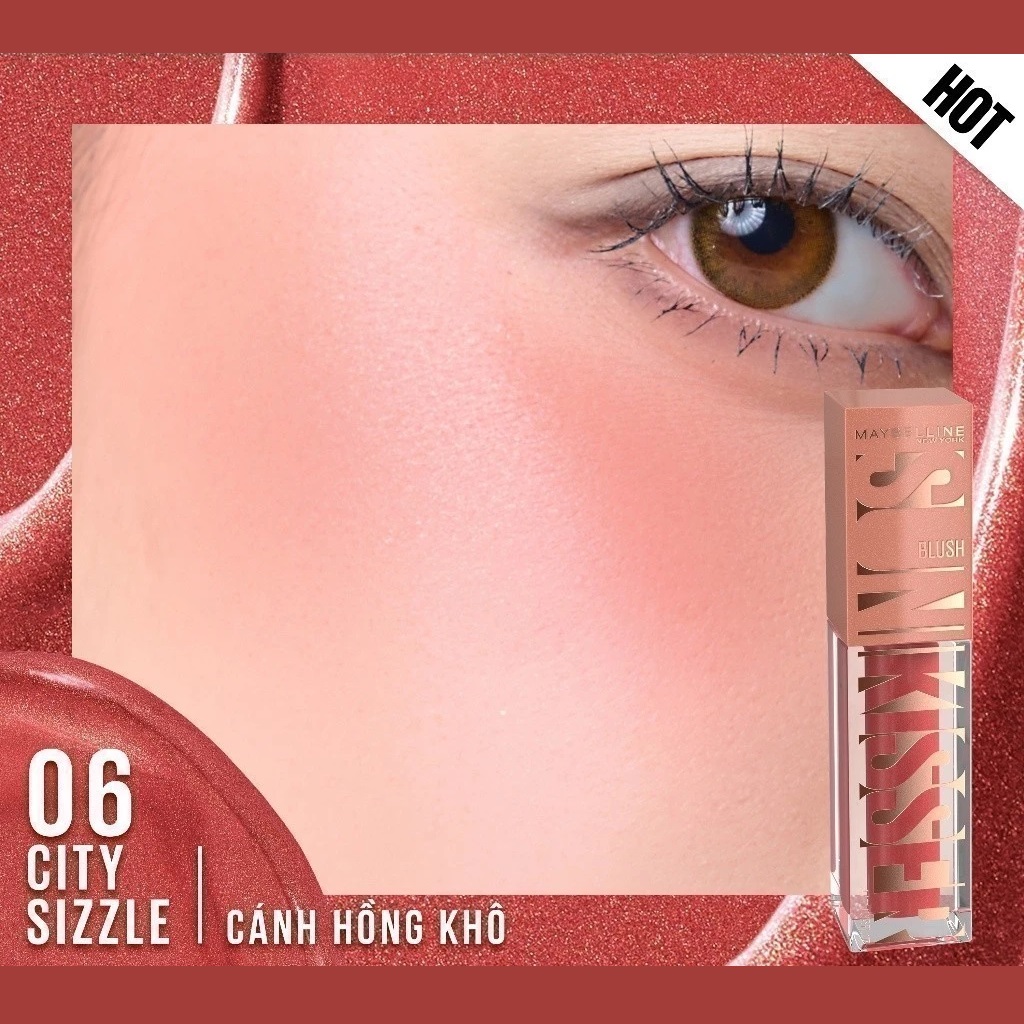 Má Hồng Dạng Kem Maybelline Sunkisser Blush 12H 4.7ml Má Hồng Dạng Kem Maybelline Sunkisser Blush 12H 4.7ml
