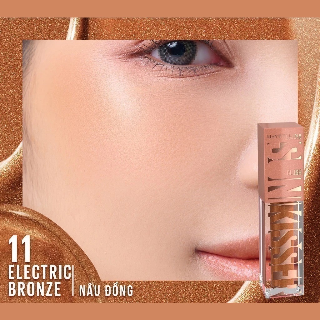 Má Hồng Dạng Kem Maybelline Sunkisser Blush 12H 4.7ml Má Hồng Dạng Kem Maybelline Sunkisser Blush 12H 4.7ml