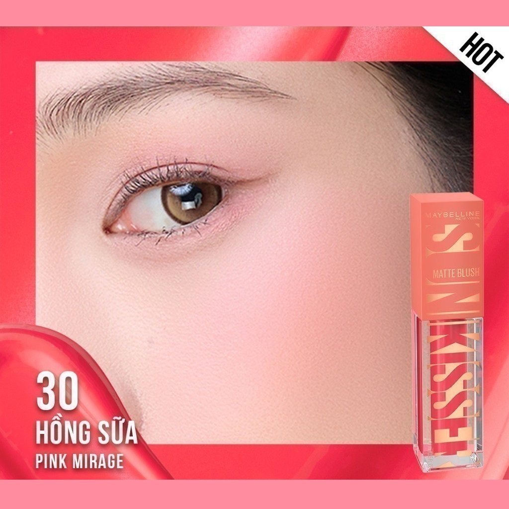 Má Hồng Dạng Kem Maybelline Sunkisser Blush 12H 4.7ml Má Hồng Dạng Kem Maybelline Sunkisser Blush 12H 4.7ml