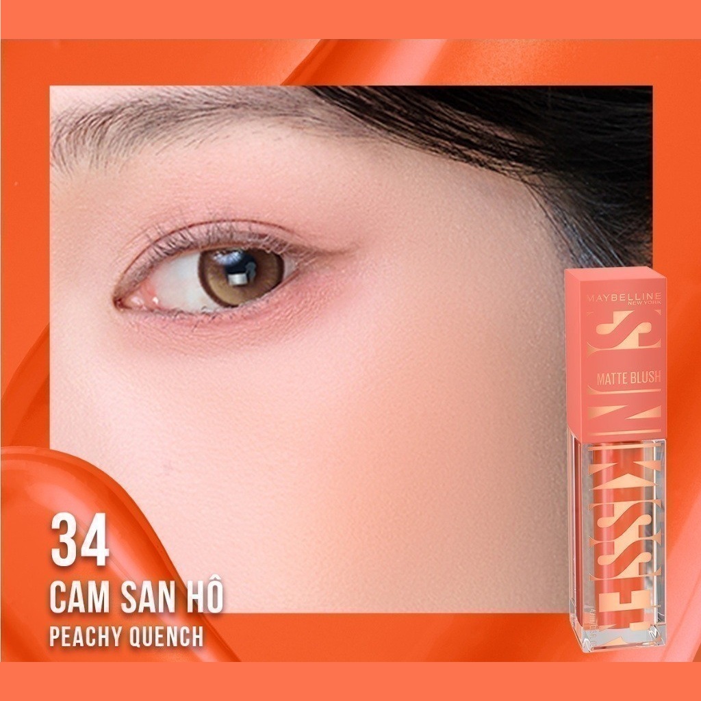Má Hồng Dạng Kem Maybelline Sunkisser Blush 12H 4.7ml Má Hồng Dạng Kem Maybelline Sunkisser Blush 12H 4.7ml