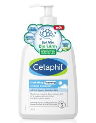 Sữa Rửa Mặt Tạo Bọt Cho Da Nhạy Cảm Cetaphil Hydrating Foaming Cream Cleanser