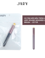 Cọ tán môi đầu tròn lùn Jary Round Headred Lip Brush có túi