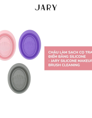 Chậu làm sạch Cọ Trang điểm bằng Silicone jary silicone makeup brush cleaning