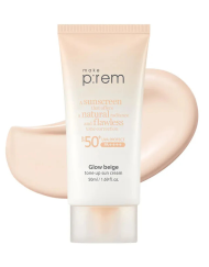 Kem Chống Nắng Make P:Rem Glow Beige Tone Up Sun Cream Spf50+ Pa++++ 50ml