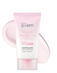 Kem Chống Nắng Vật Lý Nâng Tone Make P:rem Soothing Pink Tone Up Sun Cream SPF 50+ PA++++ 50ml