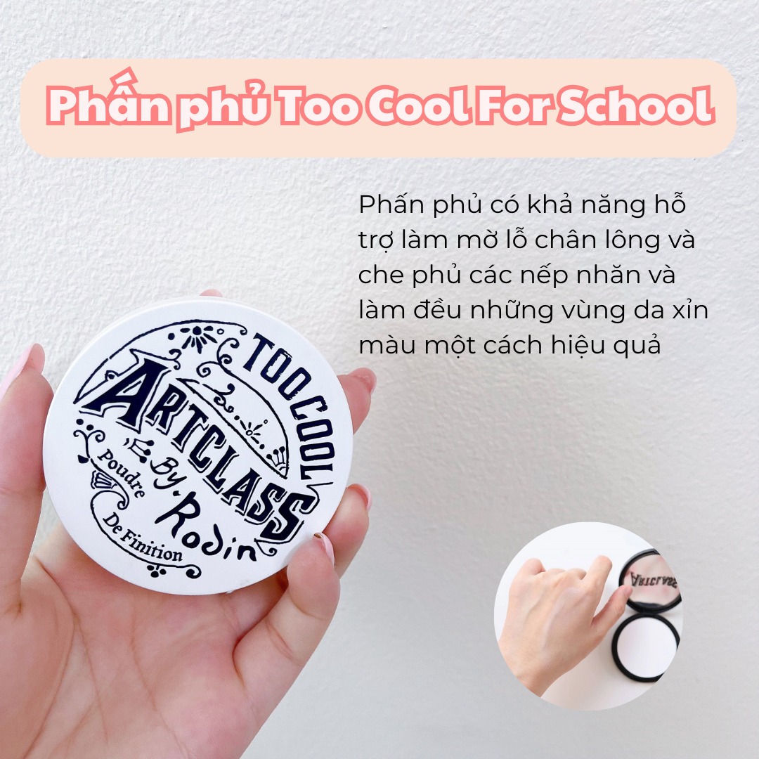 Phấn Phủ Too Cool For School Artclass By Rodin Finish Setting Pact 4g Phấn Phủ Too Cool For School Artclass By Rodin Finish Setting Pact 4g