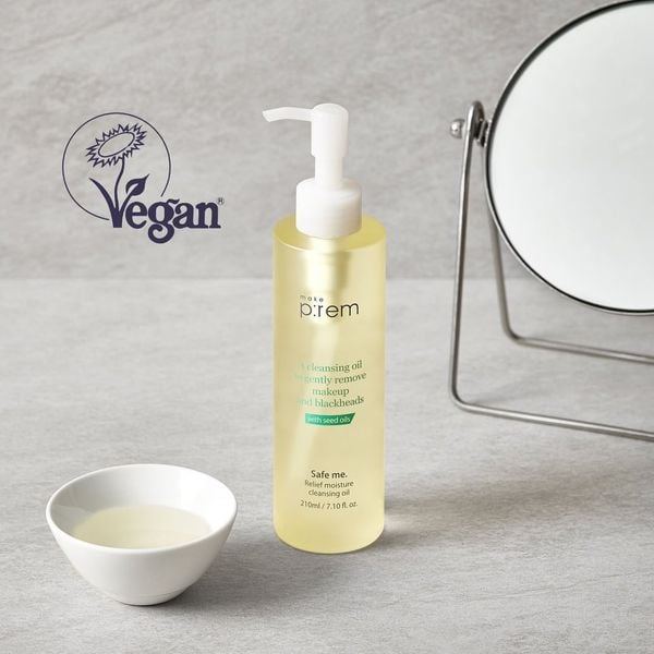 Dầu Tẩy Trang Make P:Rem Safe Me Relief Moisture Cleansing Oil 210ml Dầu Tẩy Trang Make P:Rem Safe Me Relief Moisture Cleansing Oil 210ml - Ảnh 4