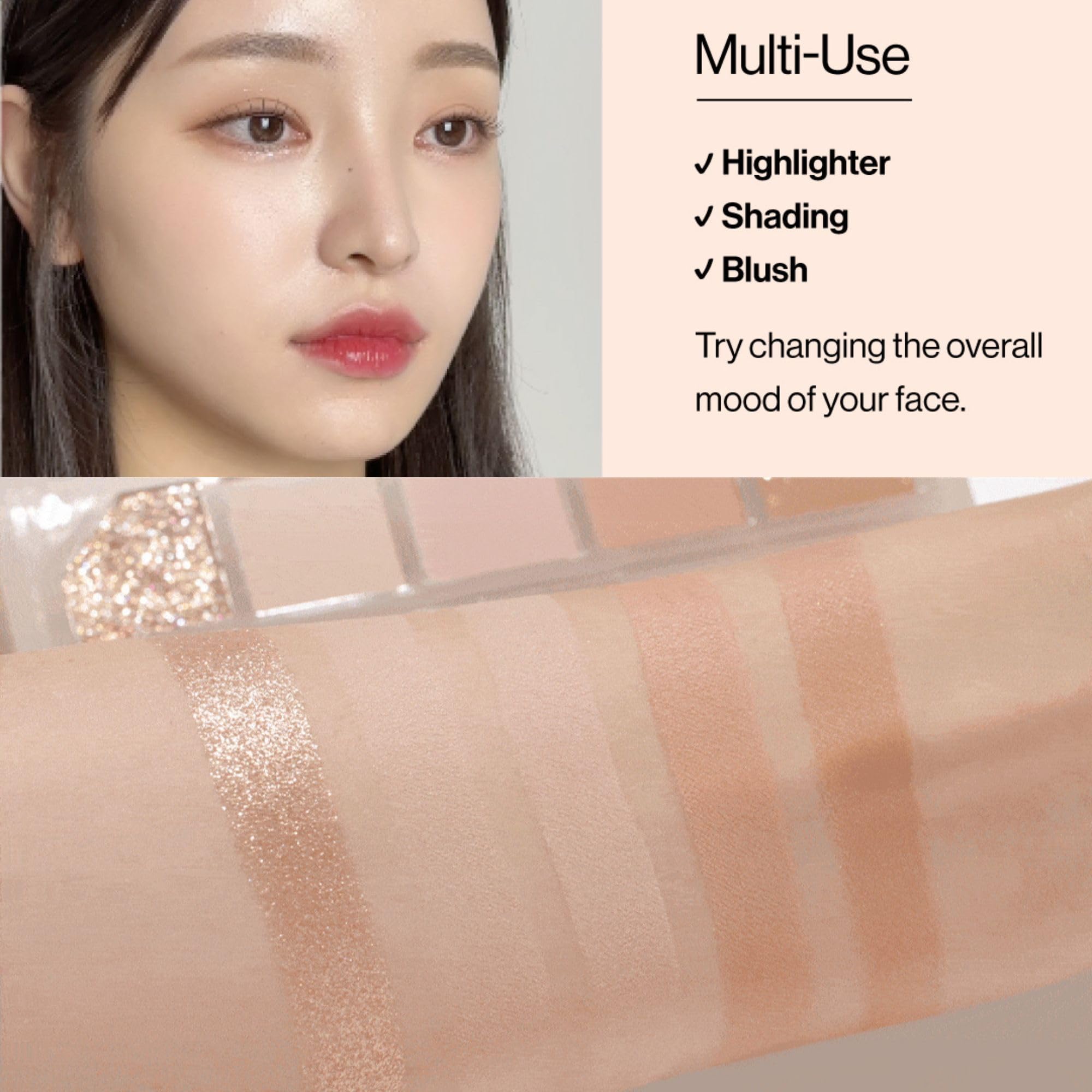 Bảng Mắt Unleashia 5 Ô Mood Shower Eye Palette 3.7g Bảng Mắt Unleashia 5 Ô Mood Shower Eye Palette 3.7g