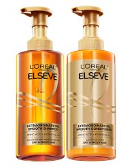 Bộ Dầu Gội Xả Loreal Paris Extraordinary Oil Smooth 440ml