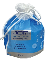 Khăn Lau Mặt Khô Jomi Dạng Rút 80 Miếng