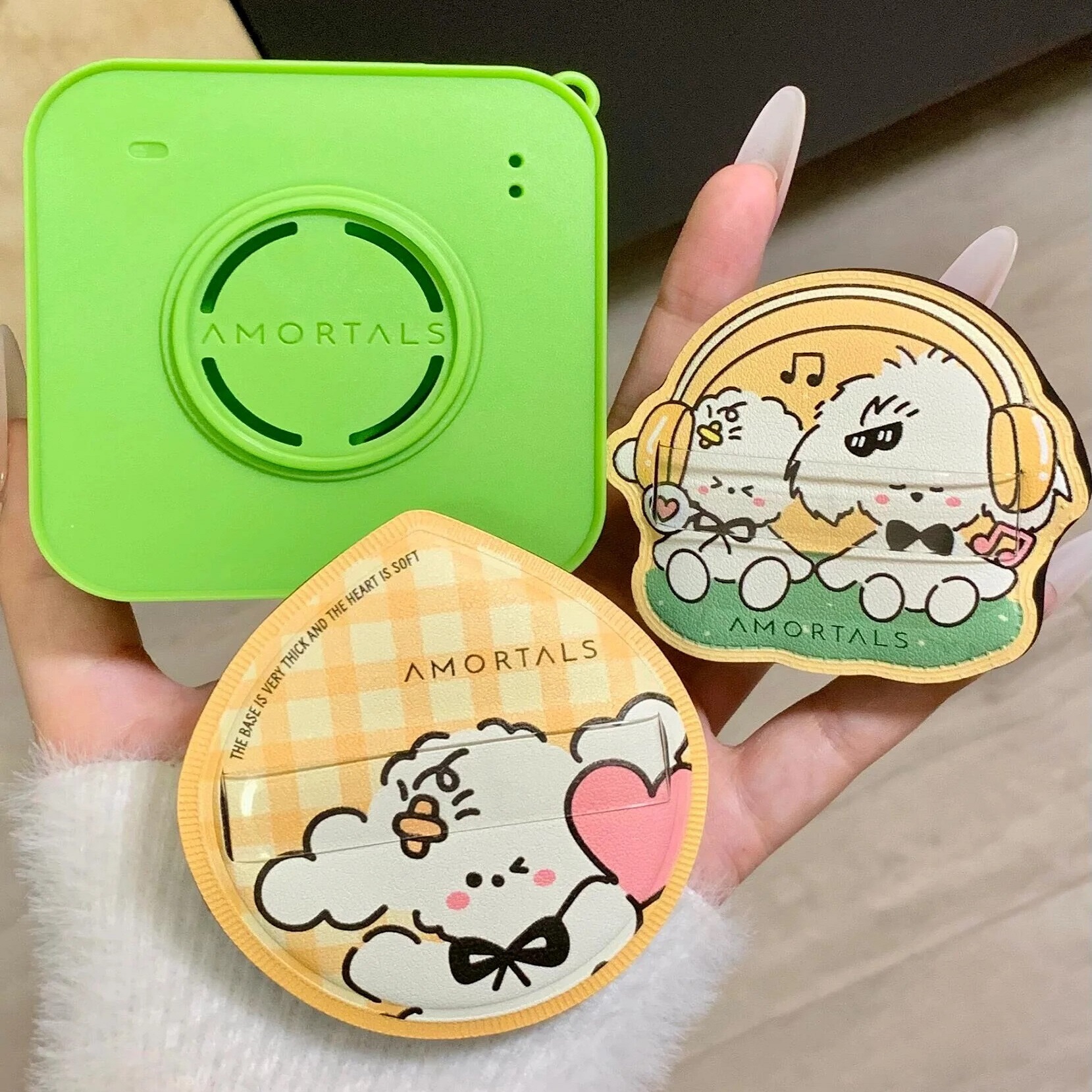 Bông Mút Trang Điểm Amortals Siêu Mềm Dễ Tán Kèm Hộp Đựng Mút Cao Cấp (Phiên Bản Cute Puppy) Bông Mút Trang Điểm Amortals Siêu Mềm Dễ Tán Kèm Hộp Đựng Mút Cao Cấp (Phiên Bản Cute Puppy) - Ảnh 6