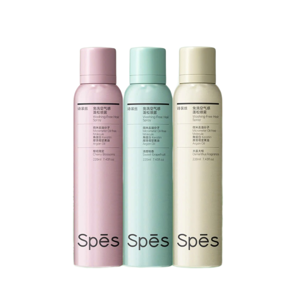 Dầu Gội Khô SPES Dry Shampoo 220ml Phiên Bản Nâng Cấp 2025 Dầu Gội Khô SPES Dry Shampoo 220ml