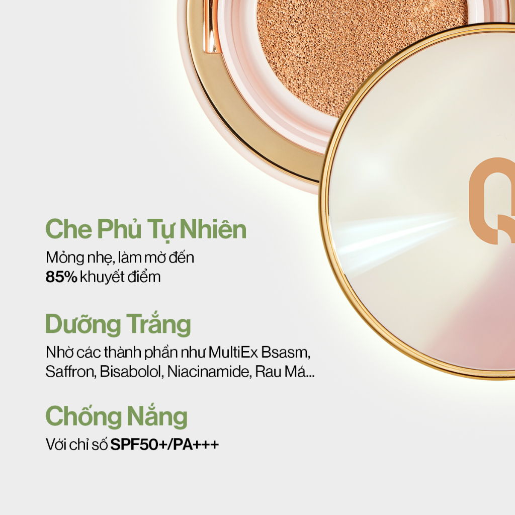 Phấn Nước Glamrr Q Long Wear DD Cushion SPF50+ PA+++ 13g Phấn Nước Glamrr Q Long Wear DD Cushion SPF50+ PA+++ 13g