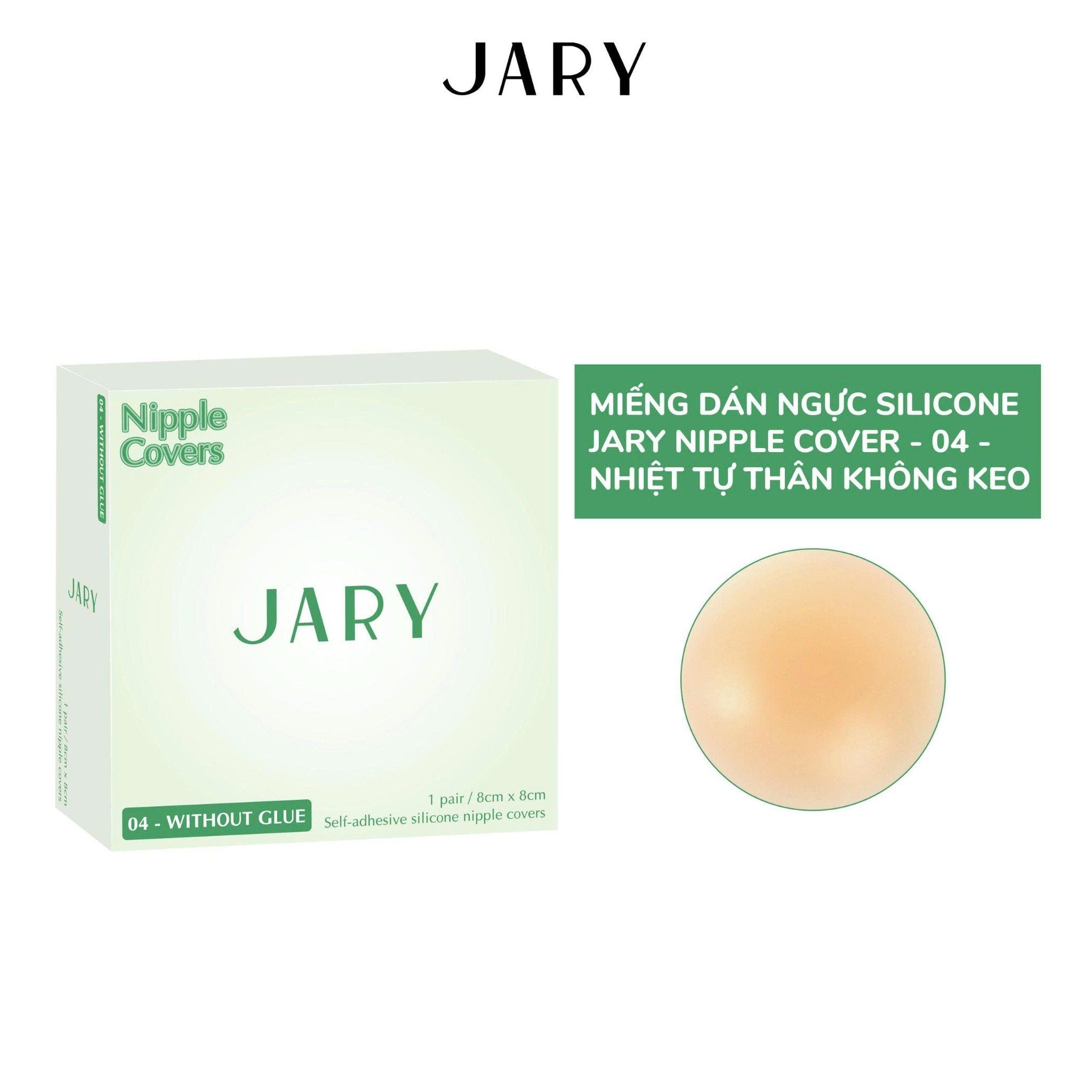 Miếng Dán Ngực Silicone Jary Nipple Covers