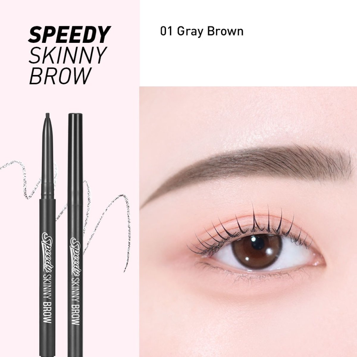 Chì Kẻ Mày Peripera Speedy Skinny Brown 0.05g Chì Kẻ Mày Peripera Speedy Skinny Brown 0.05g
