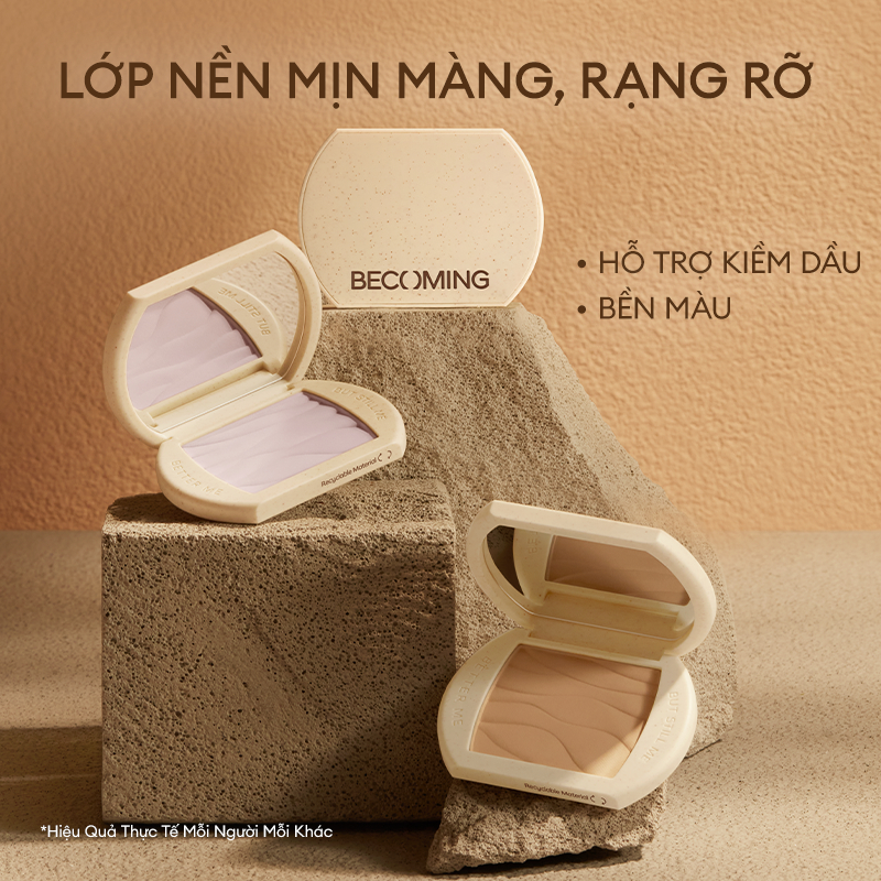 Phấn Phủ Dạng Nén Becoming Translucent Pressed Powder 7.5g Phấn Phủ Dạng Nén Becoming Translucent Pressed Powder 7.5g