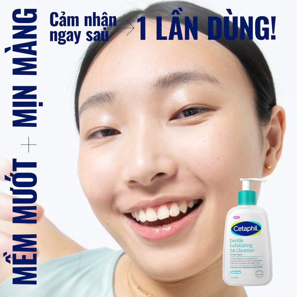 Sữa Rửa Mặt Cetaphil Gentle Exfoliating SA Cleanser 473ml Sữa Rửa Mặt Cetaphil Gentle Exfoliating SA Cleanser 473ml