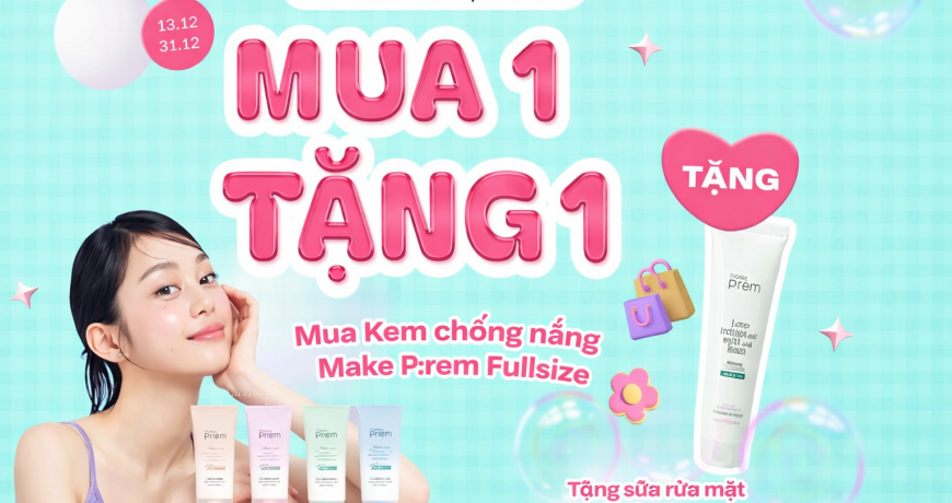 [MINT X MAKE P:REM] MUA 1 ĐƯỢC 2 – SIÊU HỜI CHẲNG SAI