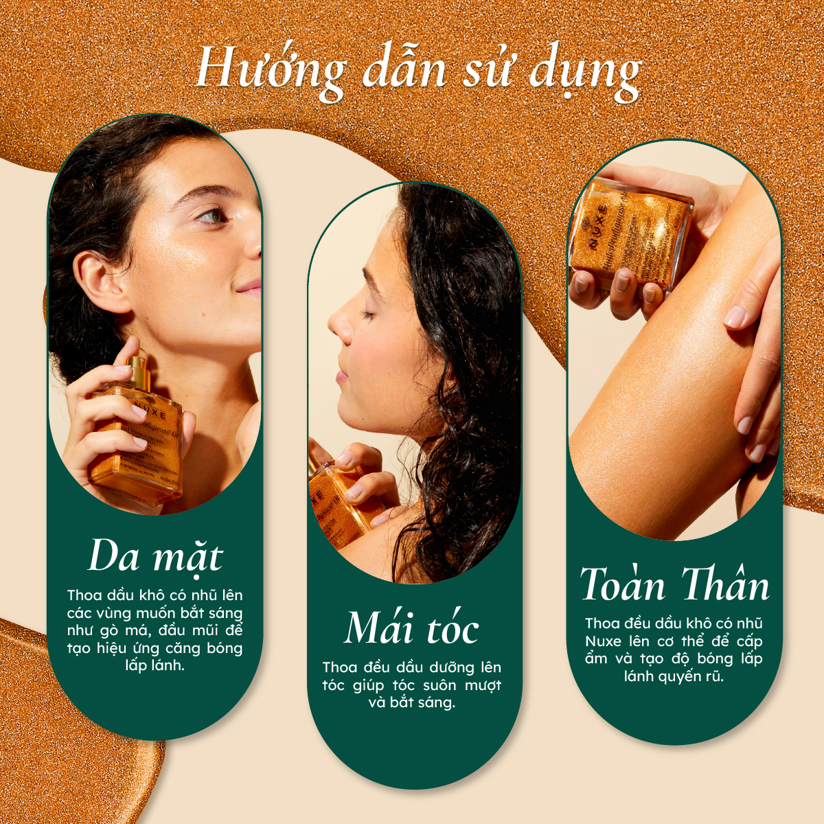 Dầu Dưỡng Khô Nuxe Huile Prodigieuse Shimmering Dry Oil (Có Nhũ) 100ml Dầu Dưỡng Khô Nuxe Huile Prodigieuse Shimmering Dry Oil (Có Nhũ) 100ml