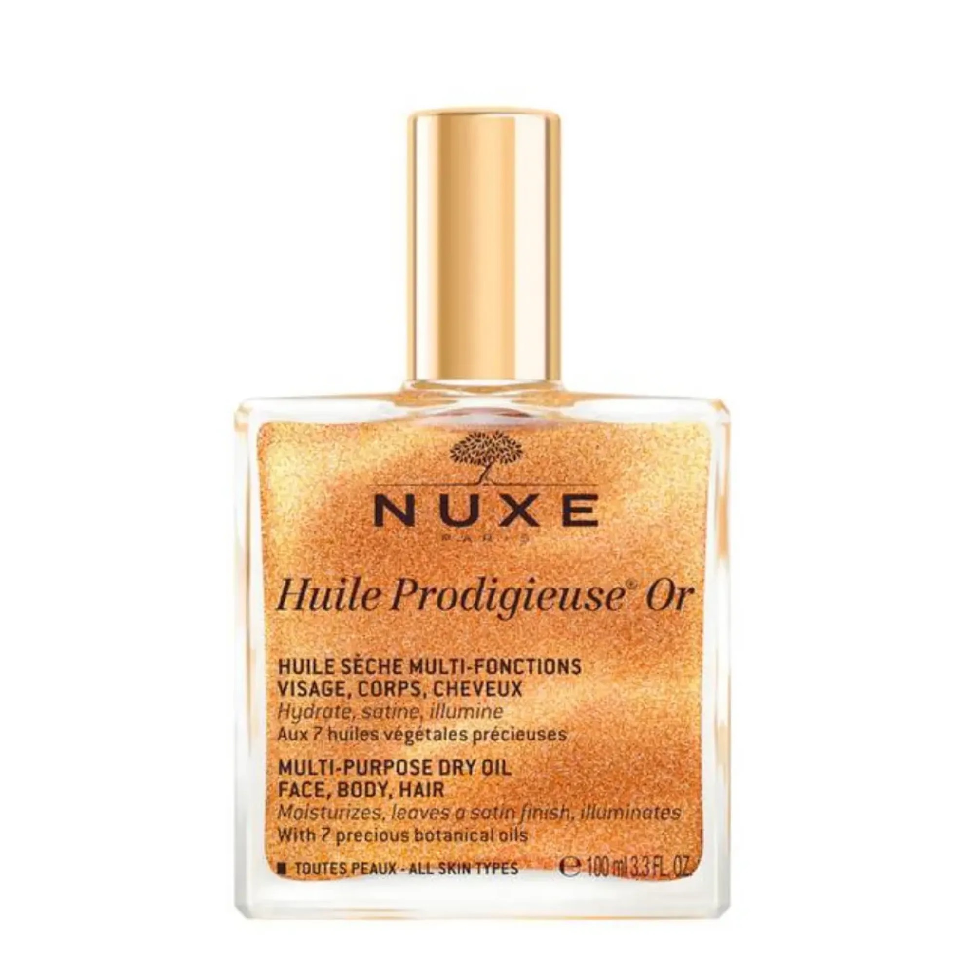 Dầu Dưỡng Khô Nuxe Huile Prodigieuse Shimmering Dry Oil (Có Nhũ) 100ml Dầu Dưỡng Khô Nuxe Huile Prodigieuse Shimmering Dry Oil (Có Nhũ) 100ml